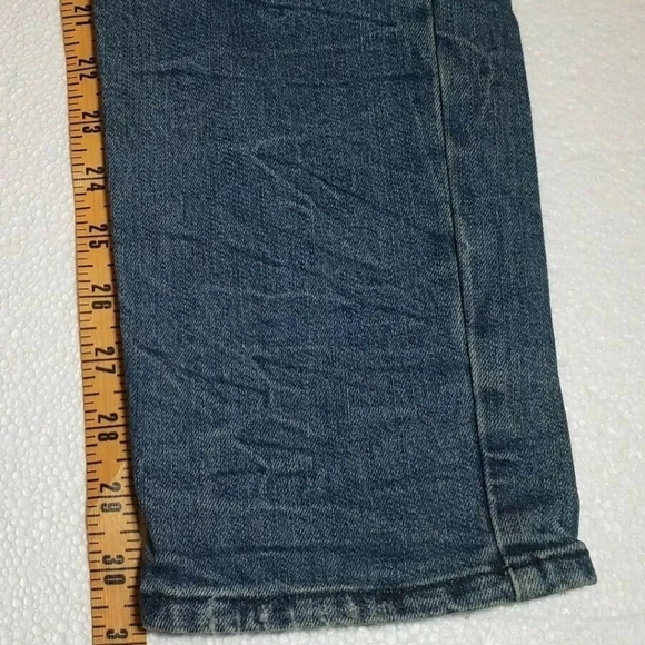 PacSun Skinny Jeans Denim Mens Size 32x32 Cotton Blend Distressed Ripped - Picture 9 of 12